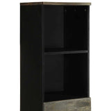 ZNTS Bathroom Cabinet 38x33x160 cm Solid Wood Mango 4017814