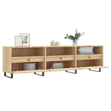 TV Cabinet Sonoma Oak 150x30x44.5 cm Engineered Wood 831303