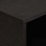 Coffee Table Black 80 x 50 x 40 cm Solid Mango Wood 4018812