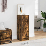 Shoe Cabinet Smoked Oak 32x35x92 cm Engineered Wood 816017