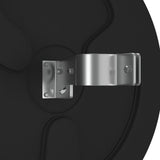 Outdoor Convex Traffic Mirror Black 60 cm Polycarbonate 153080