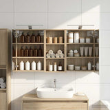 Bathroom Cabinet Set 3 pcs 116 x 16 x 62.5 cm Engineered wood 3403818