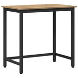 Table Artisan Oak 100 x 50 x 76.5 cm Engineered Wood and Steel 873773