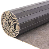 Room Divider Bamboo Grey Width 250 cm Height 165 cm 244611