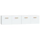 Wall Cabinets 2 pcs White 80x35x36.5 cm Engineered Wood 3115644
