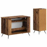2 Piece Bathroom Cabinet Set BREDA Old Wood Engineered Wood 3417727