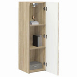 TV Wall Cabinet 2 pcs Sonoma 30 x 31 x 100 cm Engineered Wood 892314
