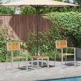 Garden Dining Set 3 pcs Brown 3334846