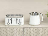 Electric Kettle and Toaster Set, 3000W 1.7L UK Strix Thermostat Rapid Boil Jug Kettle with Limescale T3398P378835
