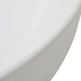 Basin Round Ceramic White 41.5x13.5 cm 142337