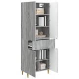 Cabinet Set 2 pcs 66 x 34.5 x 90 cm Engineered Wood 3416589