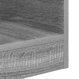 End Table 2 pcs Grey Sonoma 30.5 x 30 x 45 cm Engineered Wood 890907