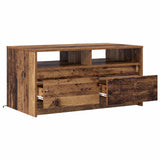 Coffee Table Old Wood 90 x 50 x 45 cm Engineered Wood 8004682