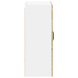Wall Glass Cabinet LUCCA Sonoma Oak 60 x 31 x 80 cm 885087