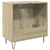 Bathroom Cabinet Sonoma Oak 58x33x60 cm Engineered Wood 849674