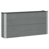 Garden Raised Bed Grey 150 x 30 x 72 cm 42039021