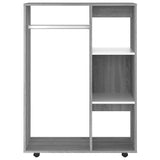 Wardrobe Grey Sonoma 80x40x110 cm Engineered Wood 815979