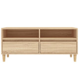 TV Cabinet Sonoma Oak 100x34.5x44.5 cm Engineered Wood 831896