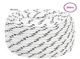 Multipurpose Utility Rope 14 mm 250 m White Polyester 3473424
