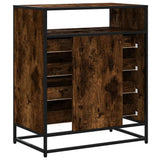 Drawer Cabinet Smoked Oak 70x41x83.5 cm Engineered Wood 849091