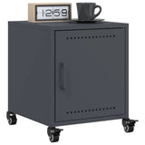Bedside Cabinet Anthracite 36x39x43.5 cm Steel 846618