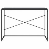 30208 Computer Desk Black 110x60x70 cm Engineered Wood