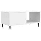 Coffee Table White 90 x 50 x 40 cm Engineered Wood 894955