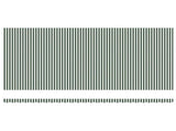 Retractable Awning Green and white 600 x 300 cm Fabric 3331698
