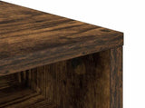 Lowboard with Drawer Smoked Oak 87 x 27.5 x 43 cm 8000584