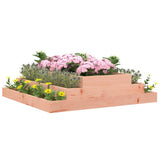 Planter 110x110x27 cm Solid Wood Douglas 823904