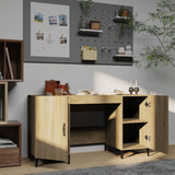 Desk Sonoma Oak 140x50x75 cm Engineered Wood 812774
