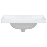 Bathroom Sink White 71x48x23 cm Rectangular Ceramic 153705