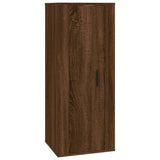 Wall Mounted TV Cabinet Brown Oak 40x34,5x100 cm 816687