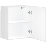 Kitchen Wall Cabinets 2 pcs Porto White Engineered Wood 854038