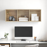 Wall-mounted TV Cabinet Sonoma Oak 37x37x107 cm Engineered Wood 805483