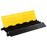 Cable Protector Ramp 3 Channels Rubber 93 cm 142836