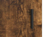TV Cabinet 133 x 33 x 50 cm Smoked Oak Engineered Wood 8013718