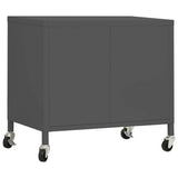 336267 Storage Cabinet Anthracite 60x35x56 cm Steel
