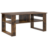 Coffee Table Smoked Oak 96 x 54 x 44 cm Engineered Wood 8000152