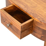 Mini Chestnut Rounded Coffee Table IN3329