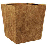 Garden Planters 2 pcs 50x50x50 cm Weathering Steel 851079