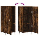 Sideboard Smoked Oak 34.5x34x90 cm Engineered Wood 828521