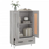 Highboard Grey Sonoma 69.5x31x115 cm Engineered Wood 830322