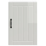 ZNTS Kitchen Wall Cabinet Lucca High Gloss White Engineered Wood 853789