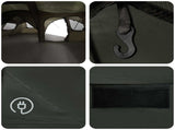 Family Tent with Rainfly Water-resistant 6-Person Army Green 42042253
