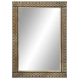 Bathroom Mirror 50x70 cm Solid Wood Mango and Glass 4018659