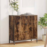 Sideboard Smoked Oak 79.5 x 33 x 82 cm Engineered Wood 883439