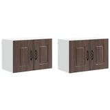 Dishwasher Panel Kalmar 2 pcs Brown Oak 60 x 31 x 40 cm 884569