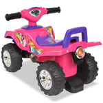 Children's Ride-on ATV with Sound and Light Pink and Purple 10141