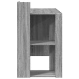 Office Desk Grey Sonoma 103.5x56.5x94 cm Engineered Wood 847980